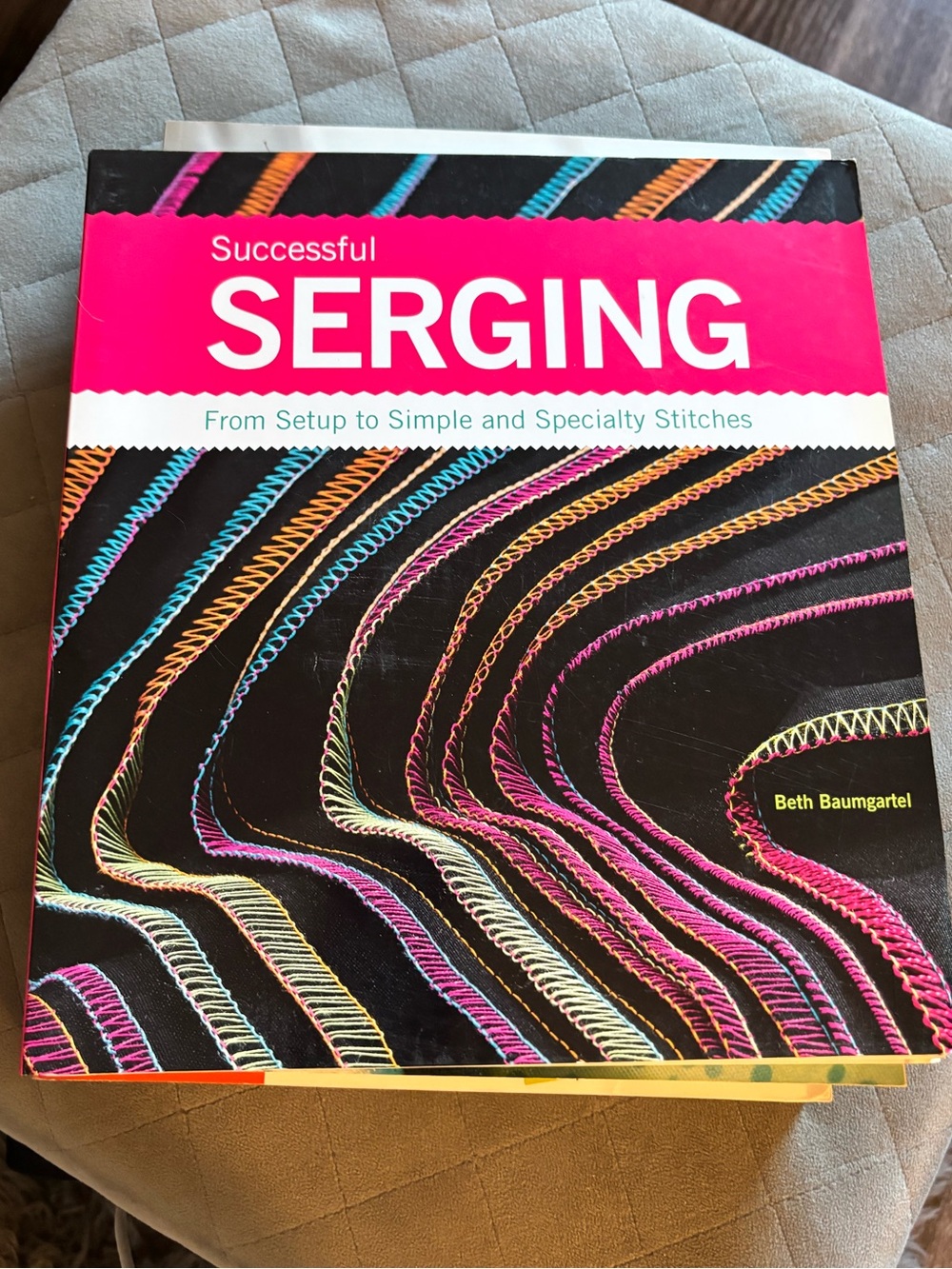 Successful Serging - Pink and Black Sewing Guide